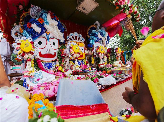 Poda Pitha: The traditional bhog offered to Lord Jagannath at Mausi Maa Temple during Bahuda Yatra